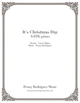 It's Christmas Day SATB choral sheet music cover